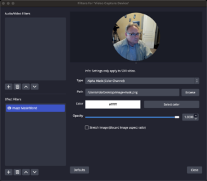 Rounded Webcam in OBS Studio - Registrix